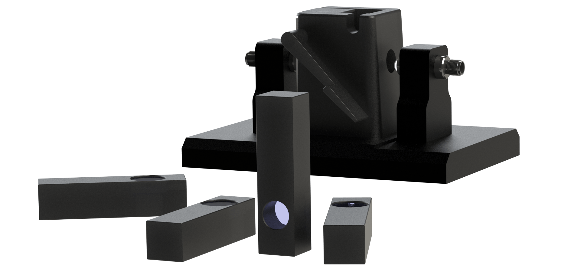 Fiber Optic Cuvette Holder & Standards Custom Sensors & Technology