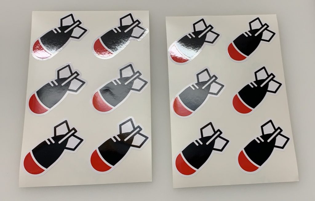 Where to print custom stickers near me with Custom Shirts