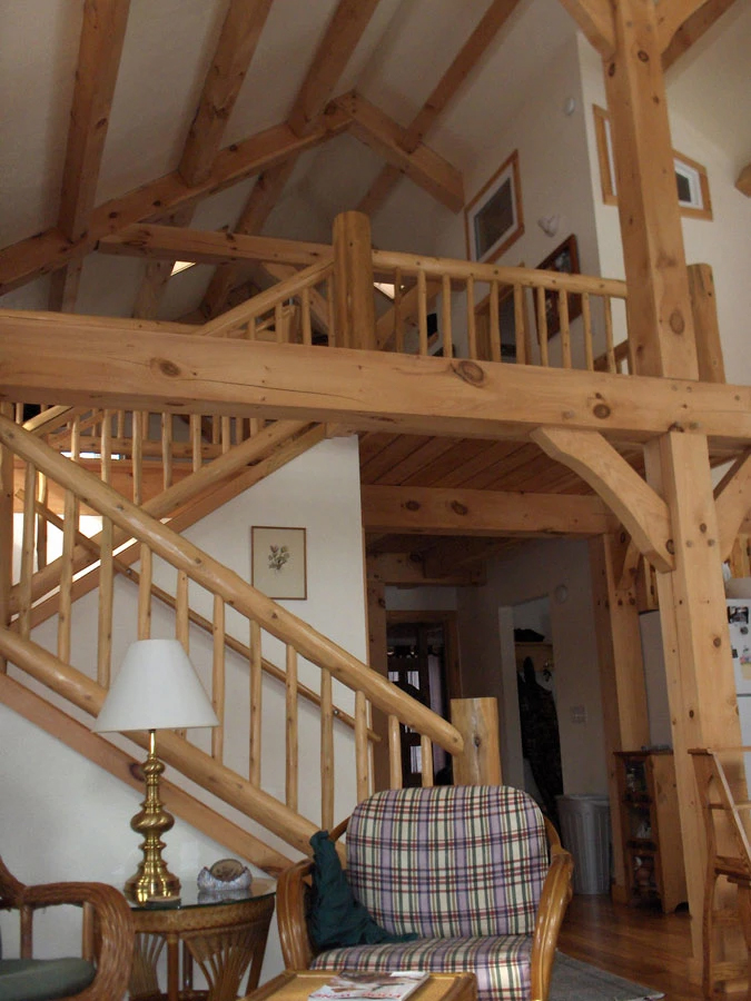 Millwork by Custom Timber Frames