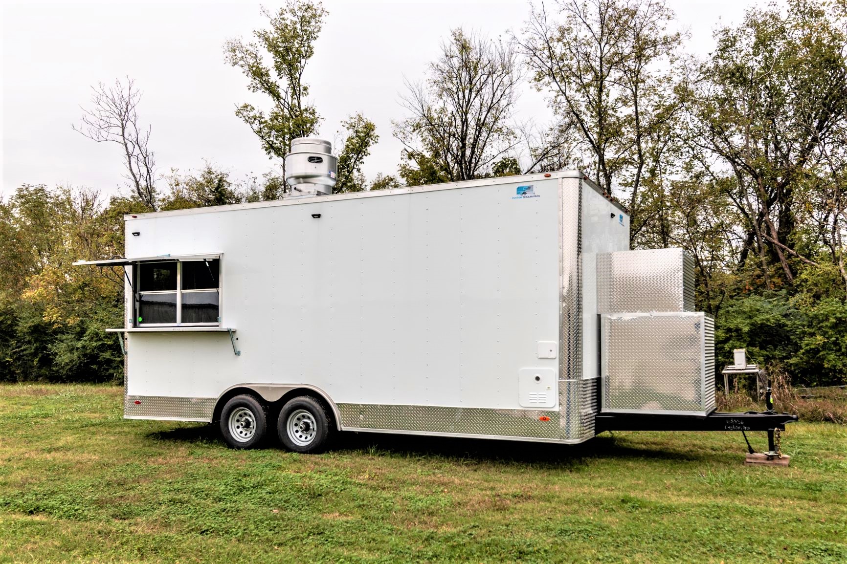 8.5x20 Equipped Trailer w/ Pizza Oven Custom Trailer Pros