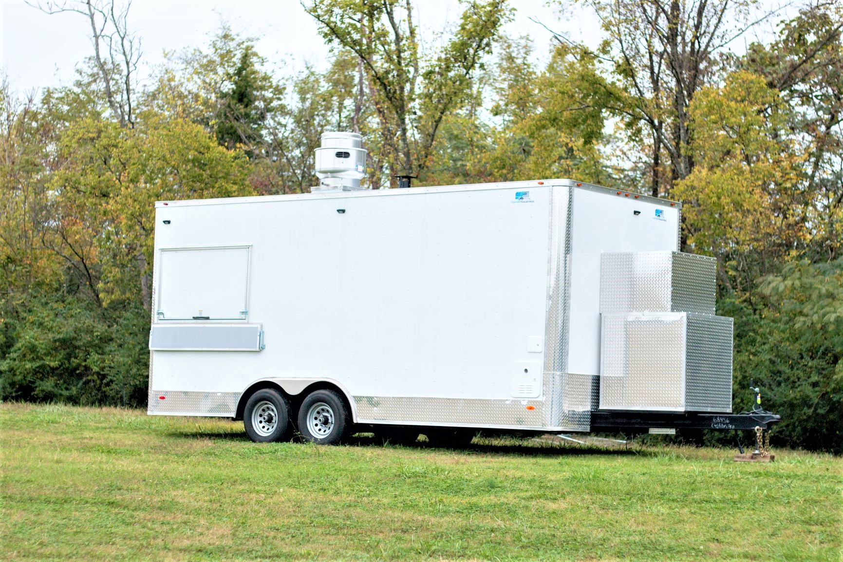 8.5x20 Equipped Trailer w/ Pizza Oven Custom Trailer Pros