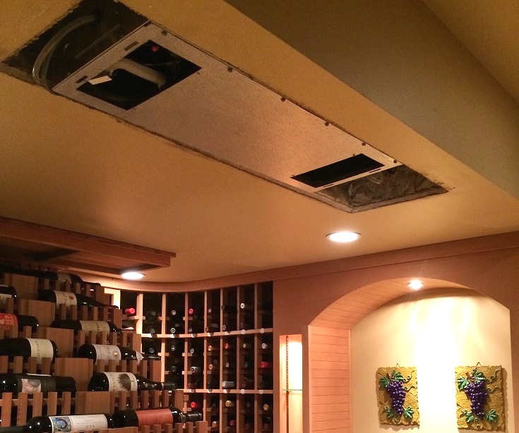 Ideal Cooling System for California Residential Wine Cellars Custom