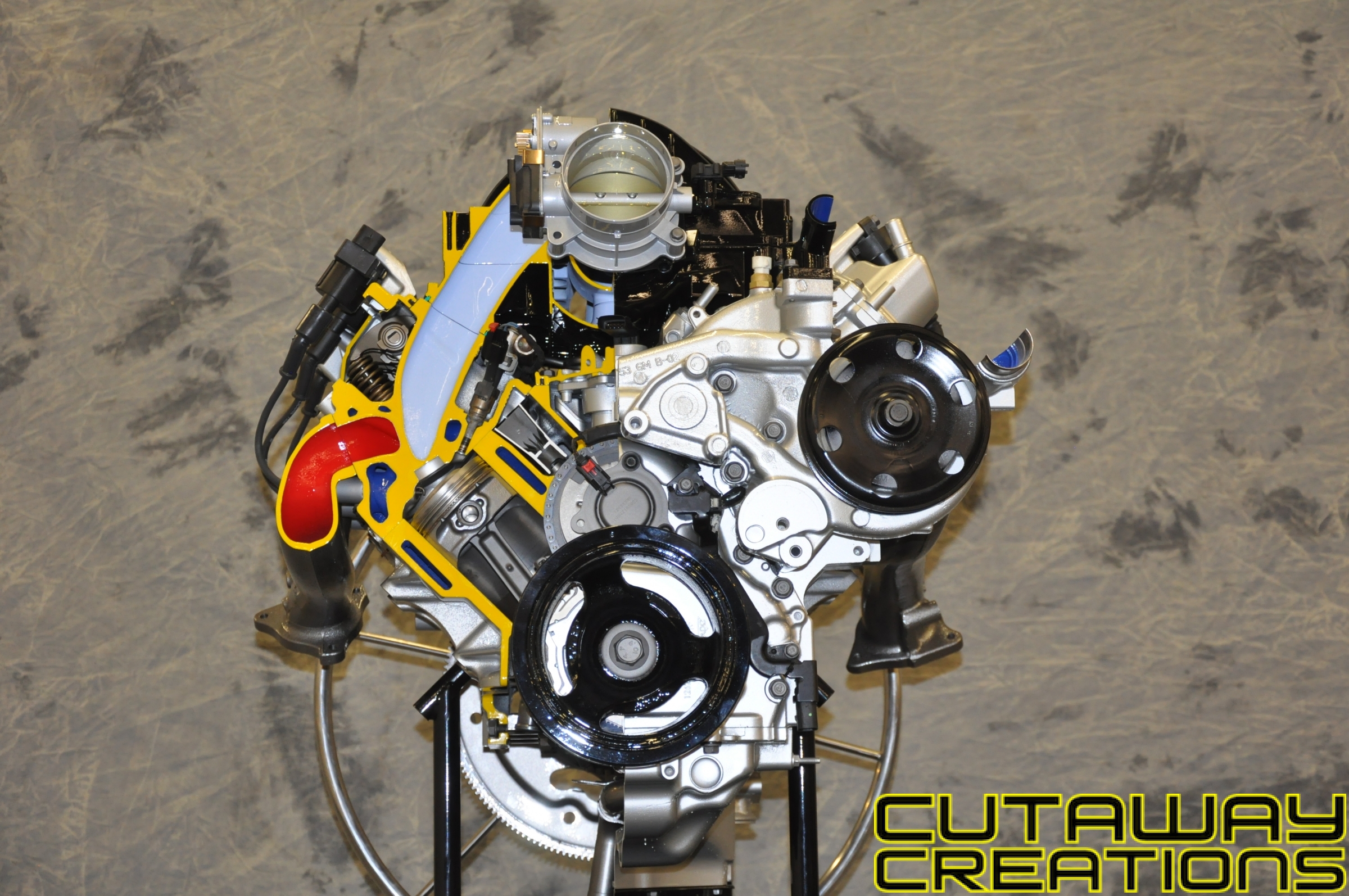 BG Engine Display – Cutaway Creations