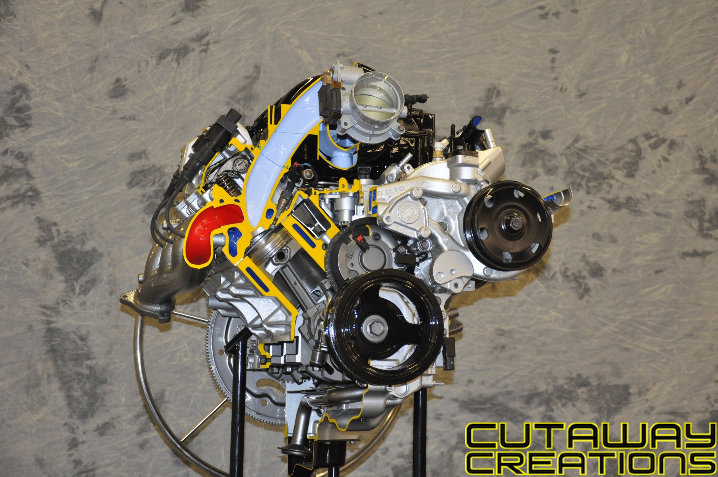 BG Engine Display – Cutaway Creations