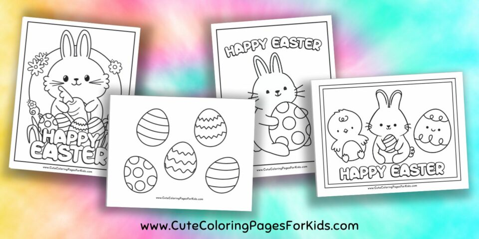Easter Coloring Pages Cute Coloring Pages For Kids