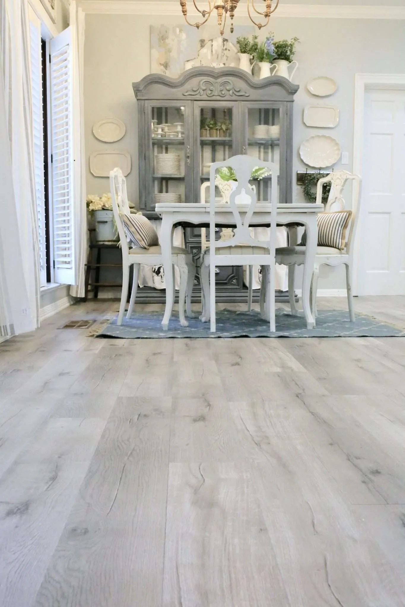 Updating a Kitchen with Vinyl Engineered Plank Flooring CuterTudor
