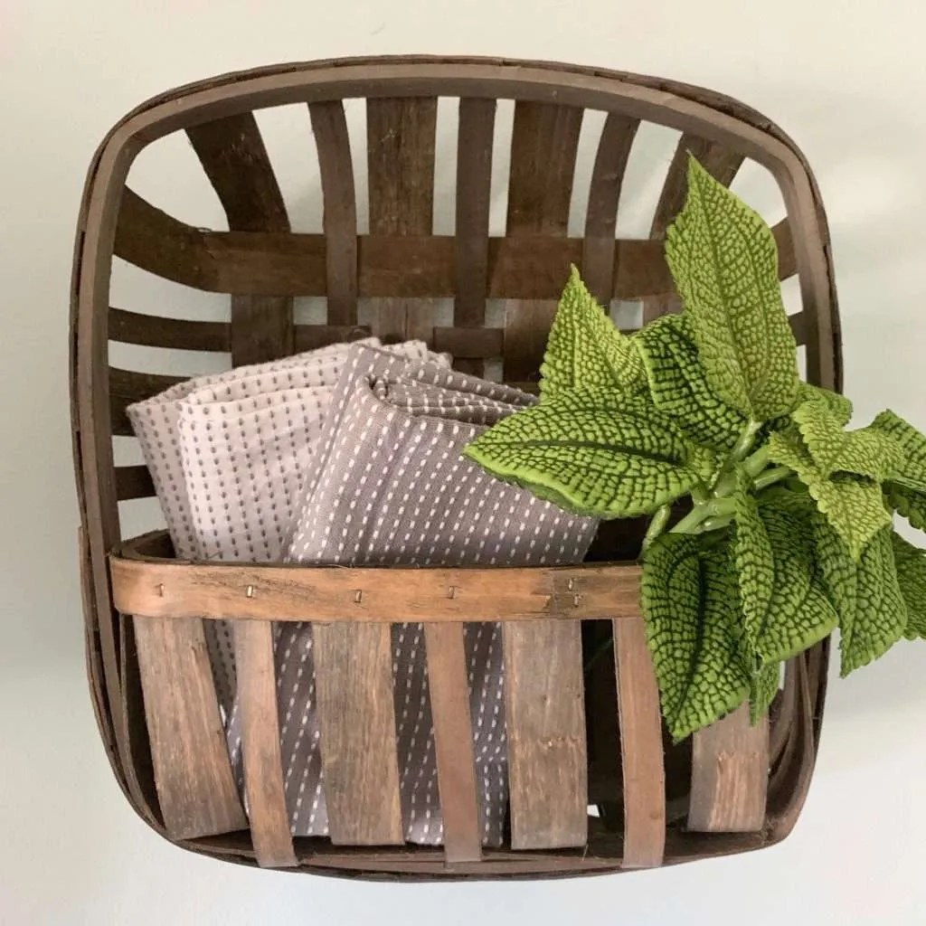 5 Ways to Decorate with a Tobacco Wall Basket
