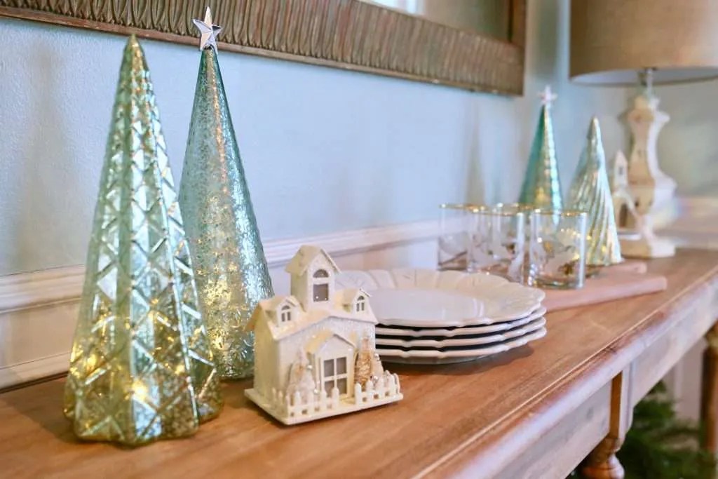 5 Ways to Style Mercury Glass Trees