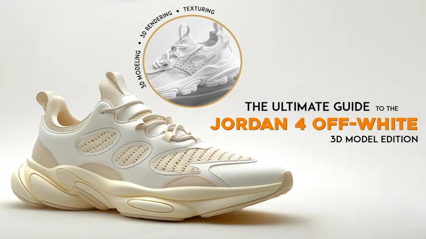 The Ultimate Guide To The Jordan 4 Offwhite 3d Model Edition