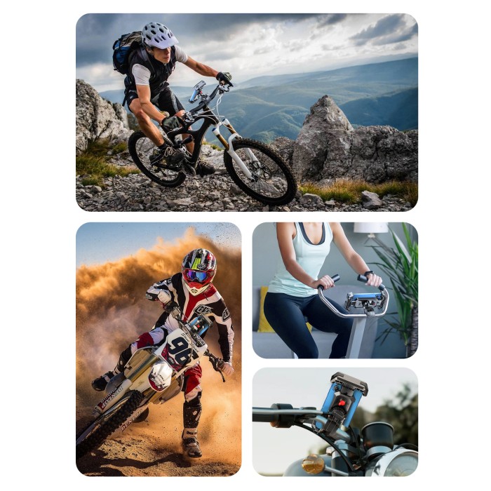 Cuvccn Bike Lights, Rechargeable Bicycle Lights Set Super Bright 8+12