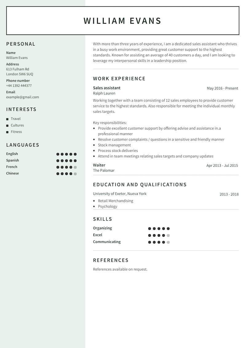 How to make the best retail CV? Check out our tips & examples