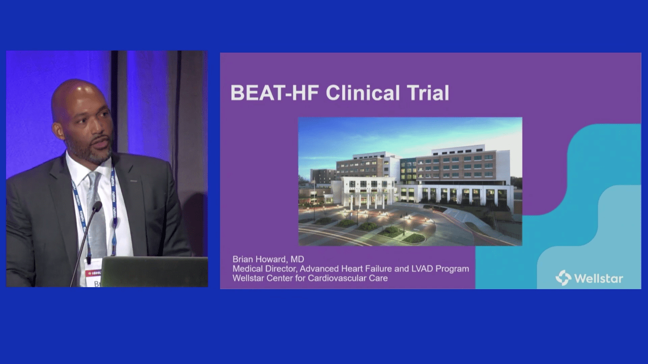ISHLT 2023 BeATHF Clinical Trial by Dr. Brian Howard CVRx