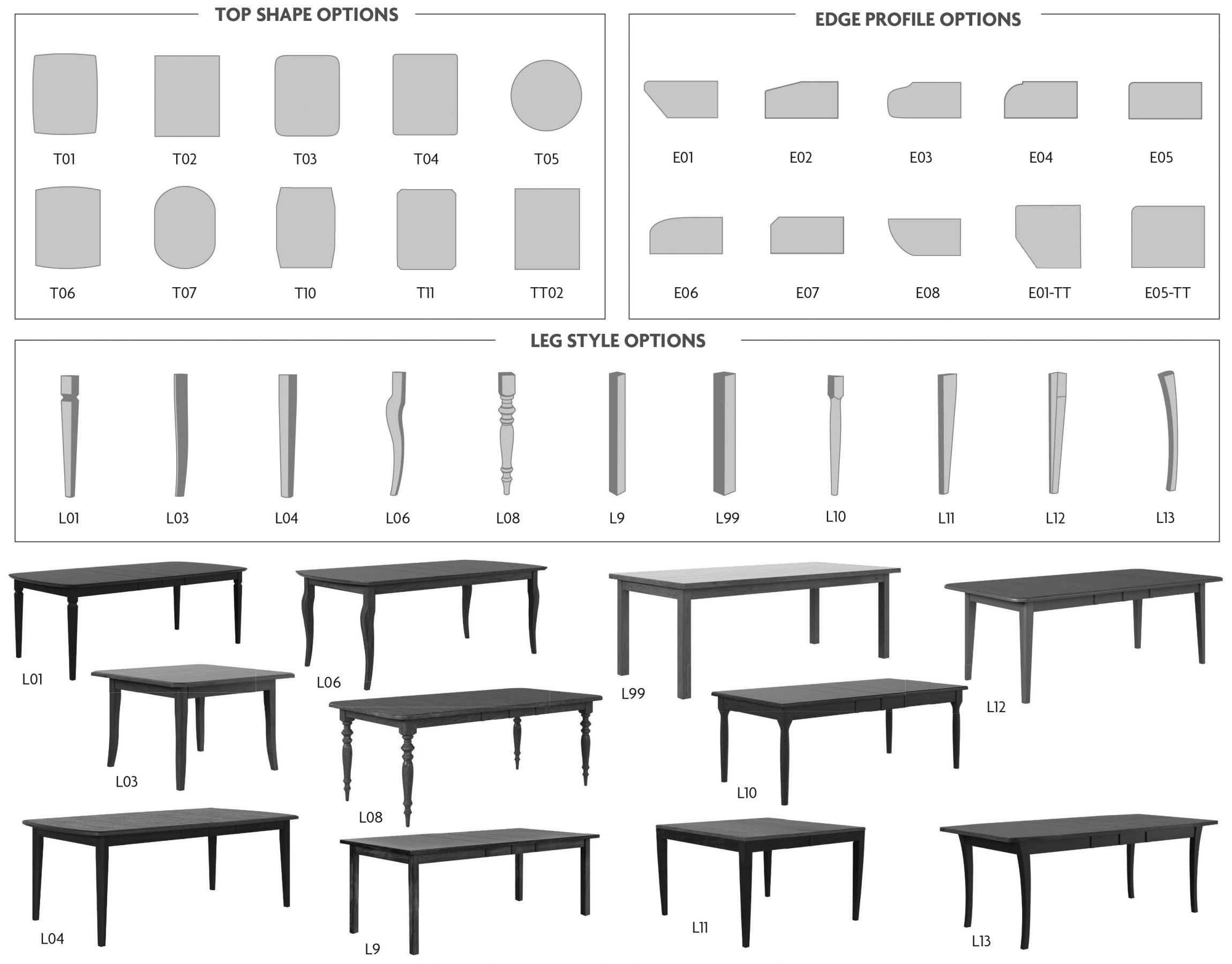 Dining Table Customization