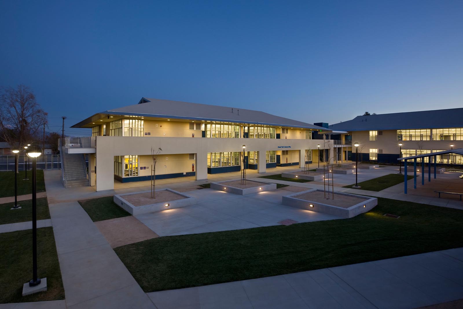 Colton High School Campus Map Map