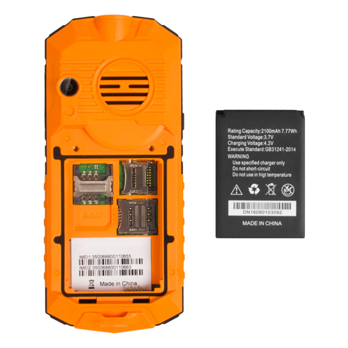 UNIWA S8 2.4 Inch QVGA Screen IP68 Waterproof Rugged Phone
