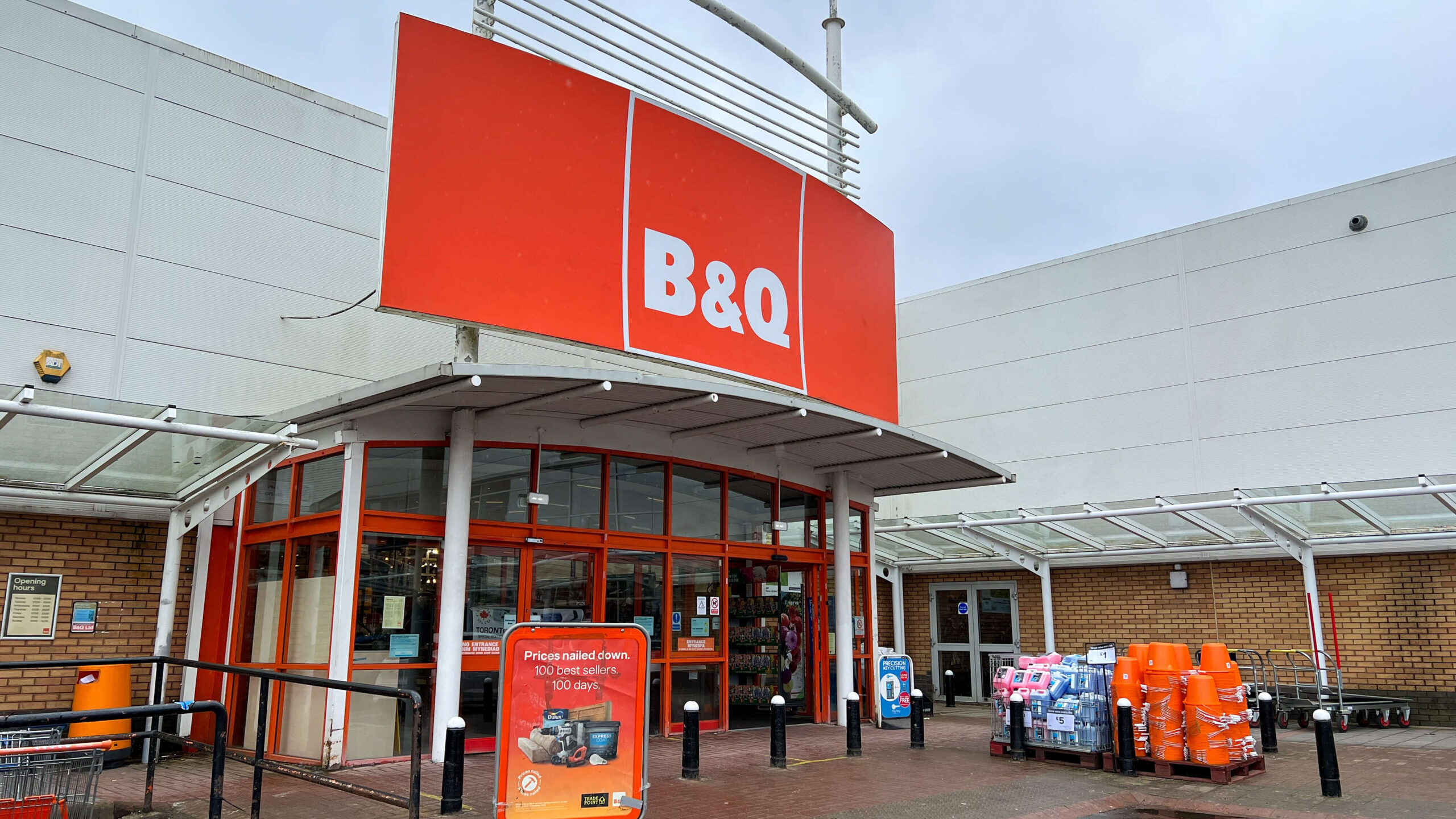 Recycle your old electrical items at B&Q in Cwmbran