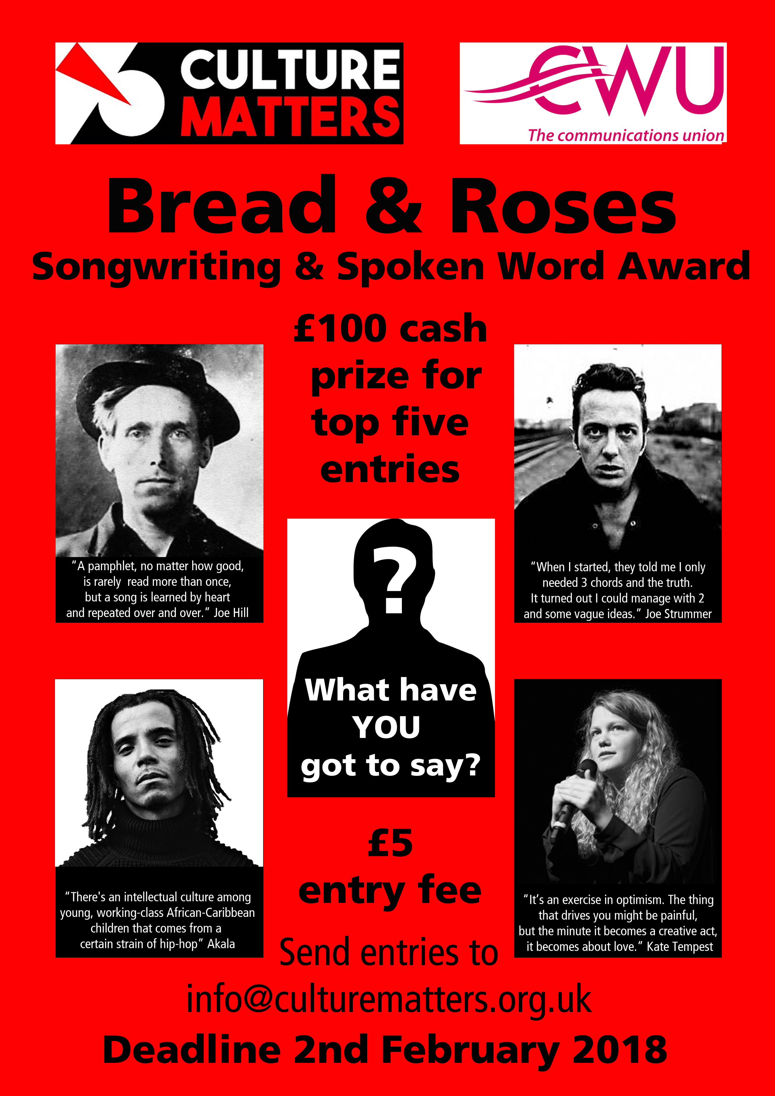 CWU Bread & Roses Song