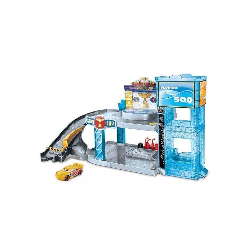 Mattel Cars 3 Racing Garage Piston Cup Florida 500 CXC Toys & Baby Stores