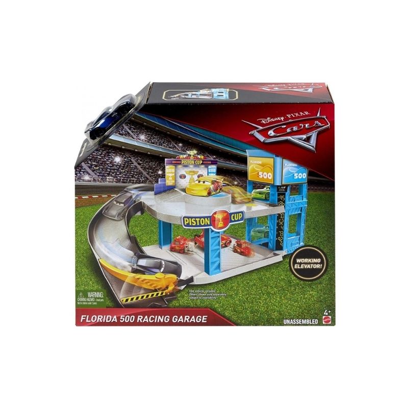 Mattel Cars 3 Racing Garage Piston Cup Florida 500 CXC Toys & Baby Stores