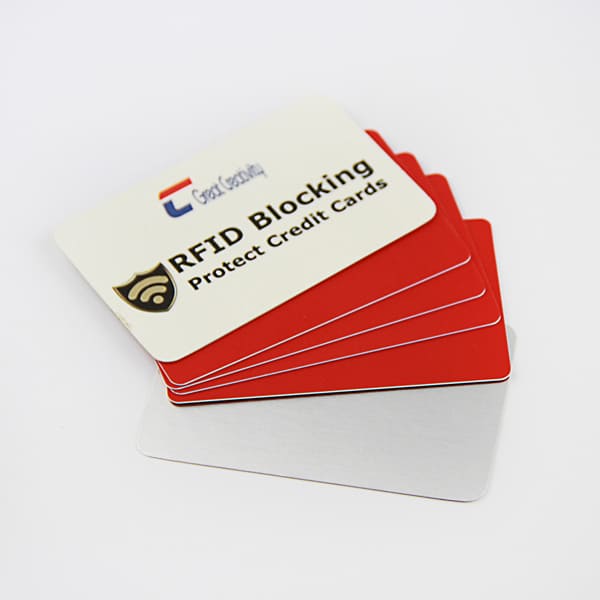 Custom RFID Blocking Cards Eshield Card Holder Keep Credit Card Safe