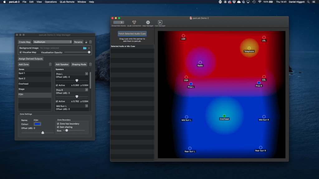panLab 2 brings spatial audio mixing to QLab — CX Network