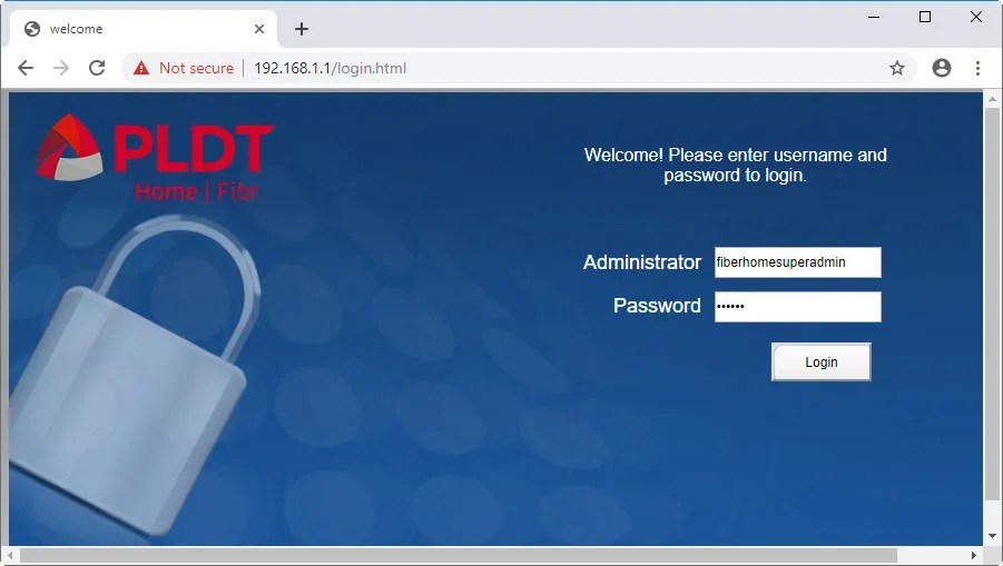 Enable Admin Account on PLDT Fibr Router AN550604 CyberBlogSpot