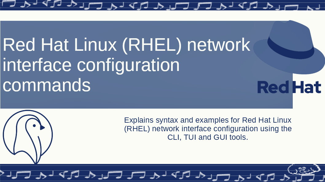 Red Hat Linux (RHEL) network interface configuration nixCraft