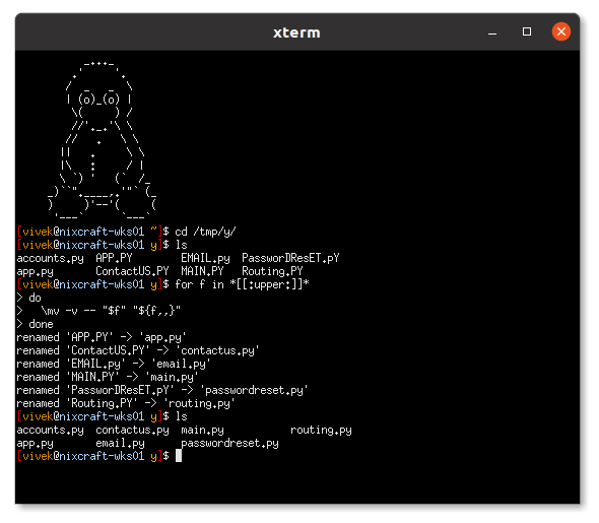 Bash Shell Convert Uppercase to Lowercase in Linux nixCraft