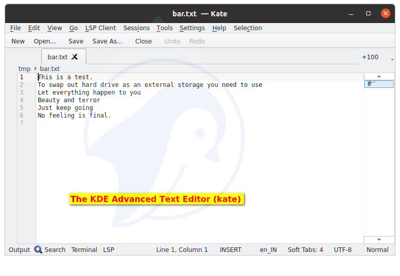 Ubuntu Linux Create a Text File Using cat Command nixCraft