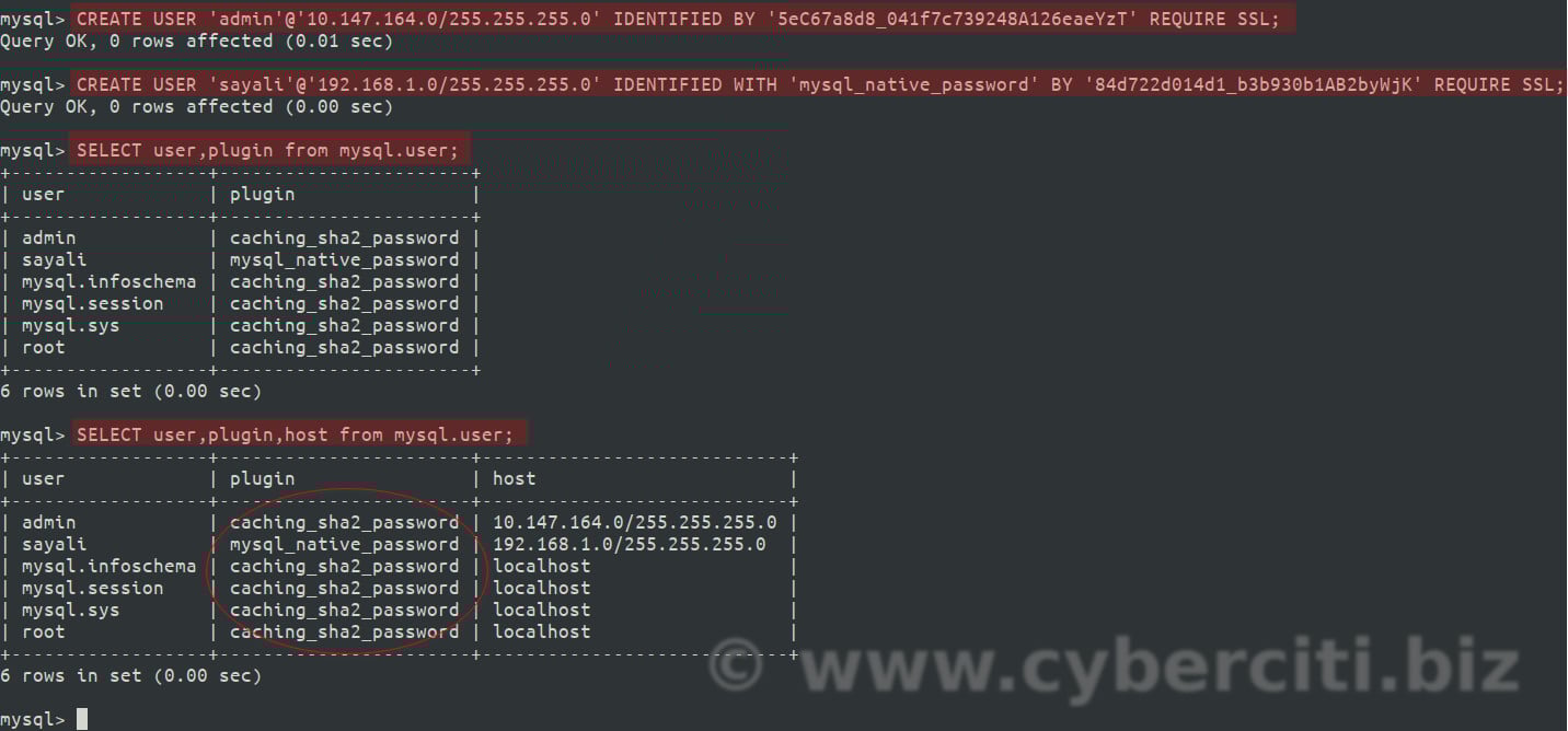 How to create MySQL admin user (superuser) account nixCraft