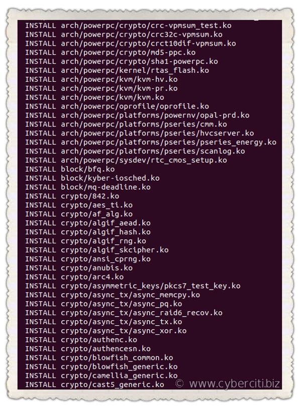 How to compile and install Linux Kernel 5.16.9 from source code nixCraft