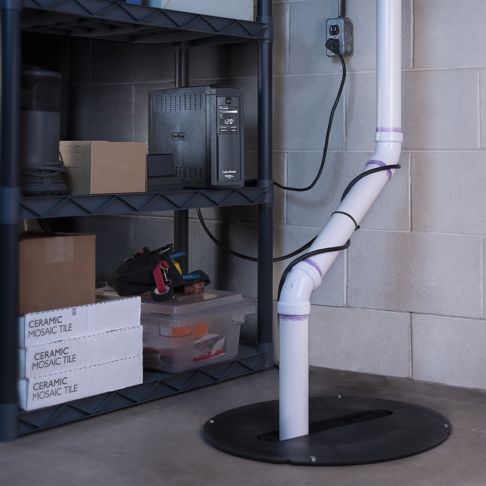 Battery Backup A1500SP1 Backup Battery for Sump Pumps CyberPower