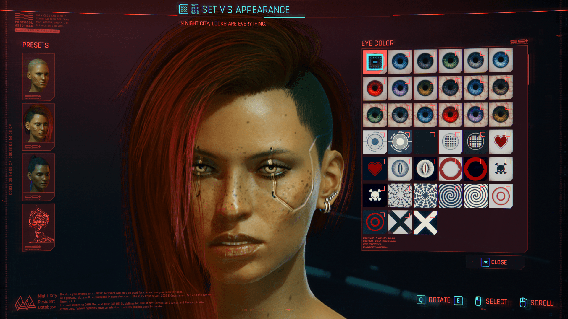 Custom Eye Colors Cyberpunk 2077 Mod