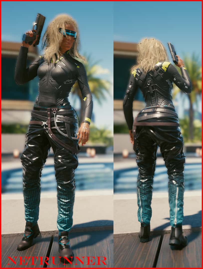 Armor set appearance Cyberpunk 2077 Mod