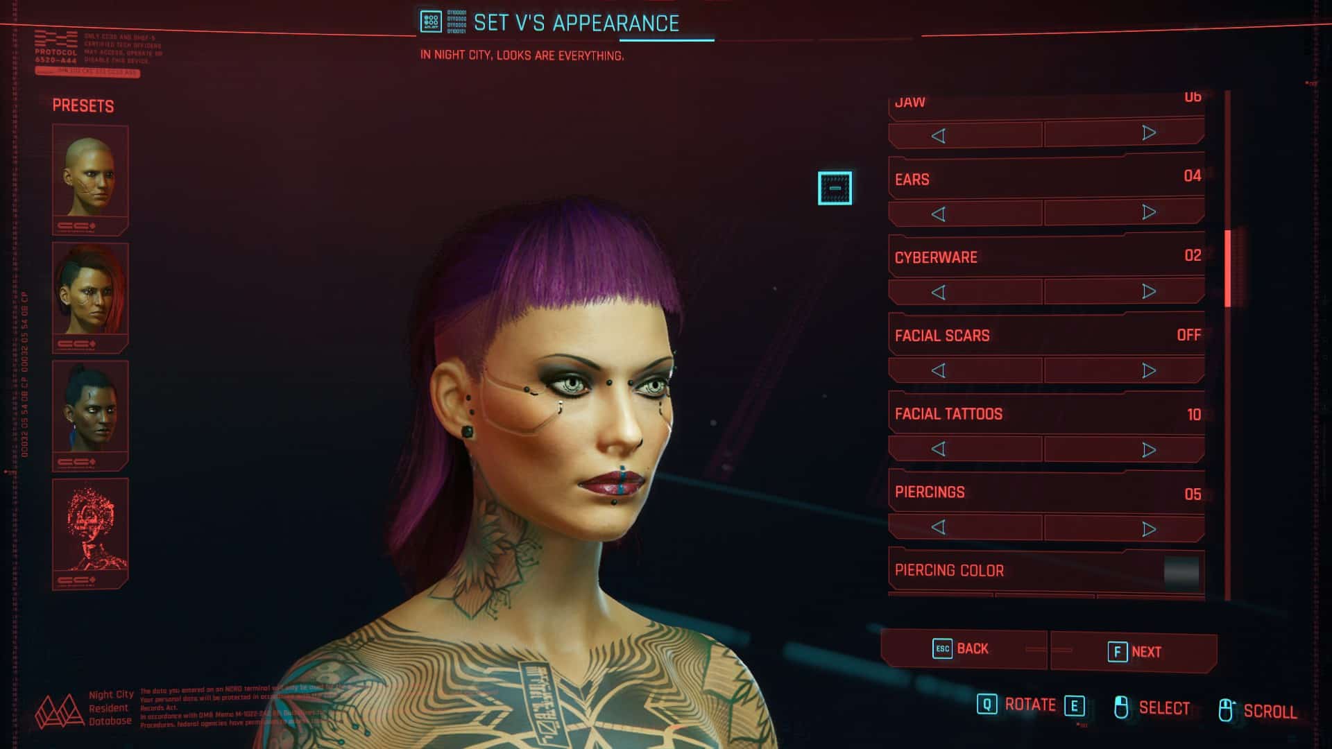 My Corpo V (F) Cyberpunk 2077 Mod