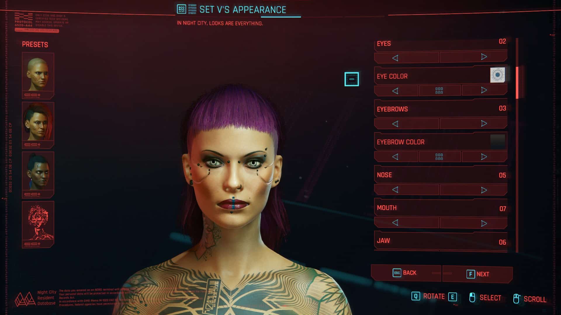 My Corpo V (F) Cyberpunk 2077 Mod
