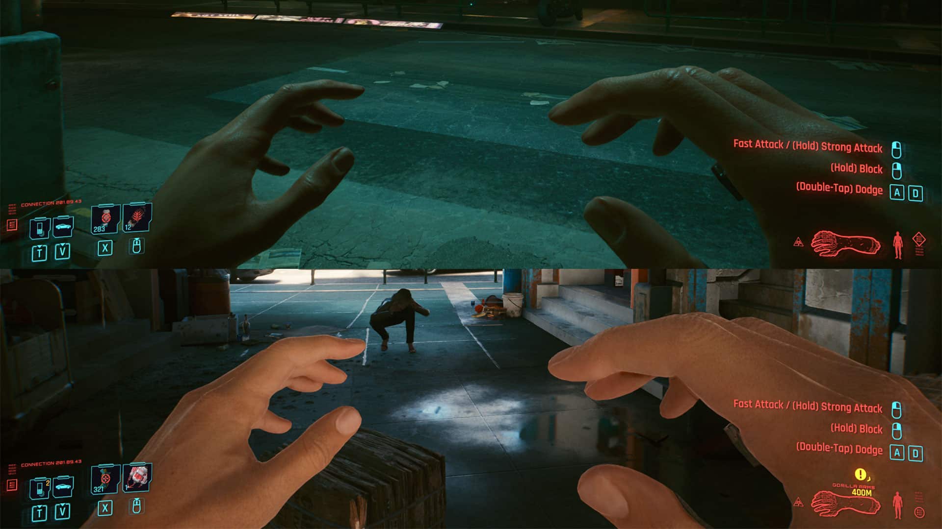 Subtle Gorilla Arms Cyberpunk 2077 Mod