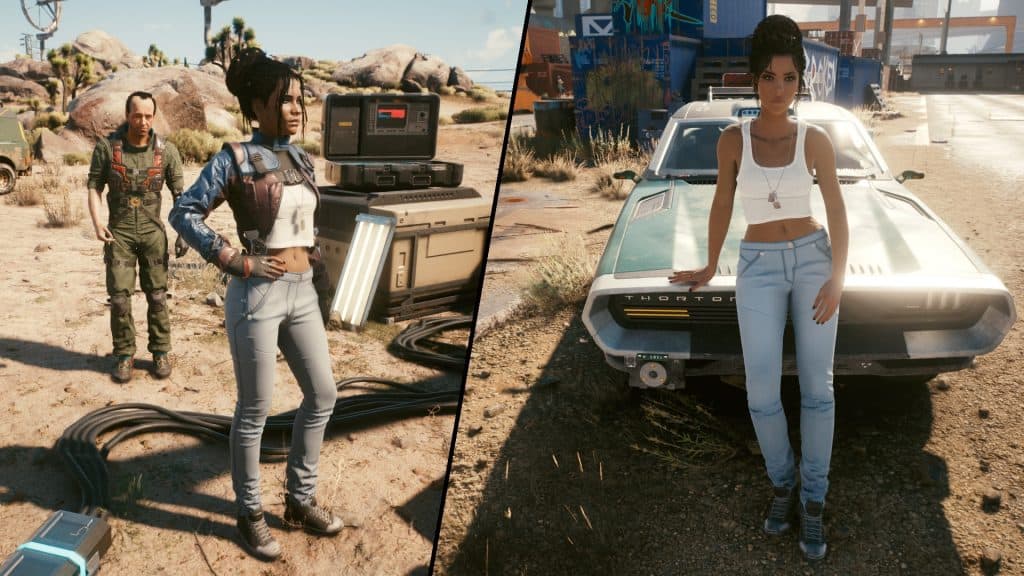 Panam Alternate Clothes Cyberpunk 2077 Mod
