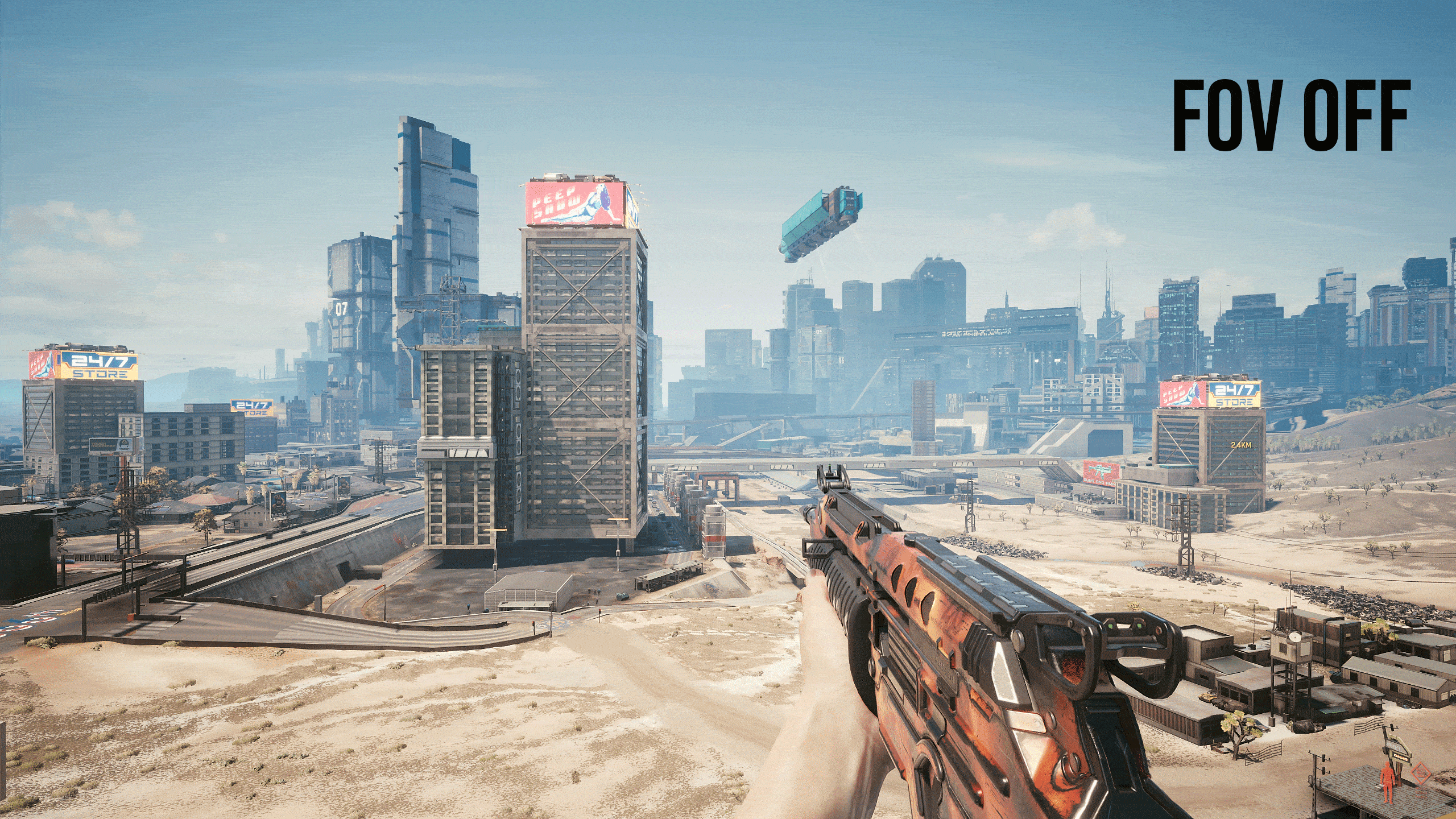 Weapon FOV Mod Cyberpunk 2077 Mod