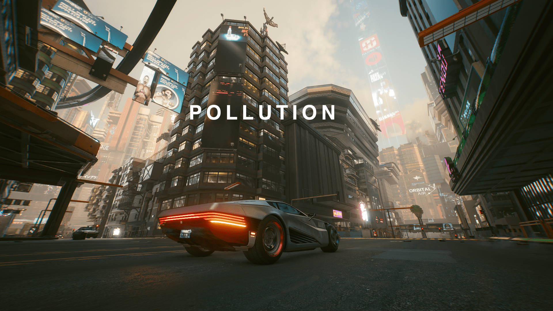 Change weather Cyberpunk 2077 Mod