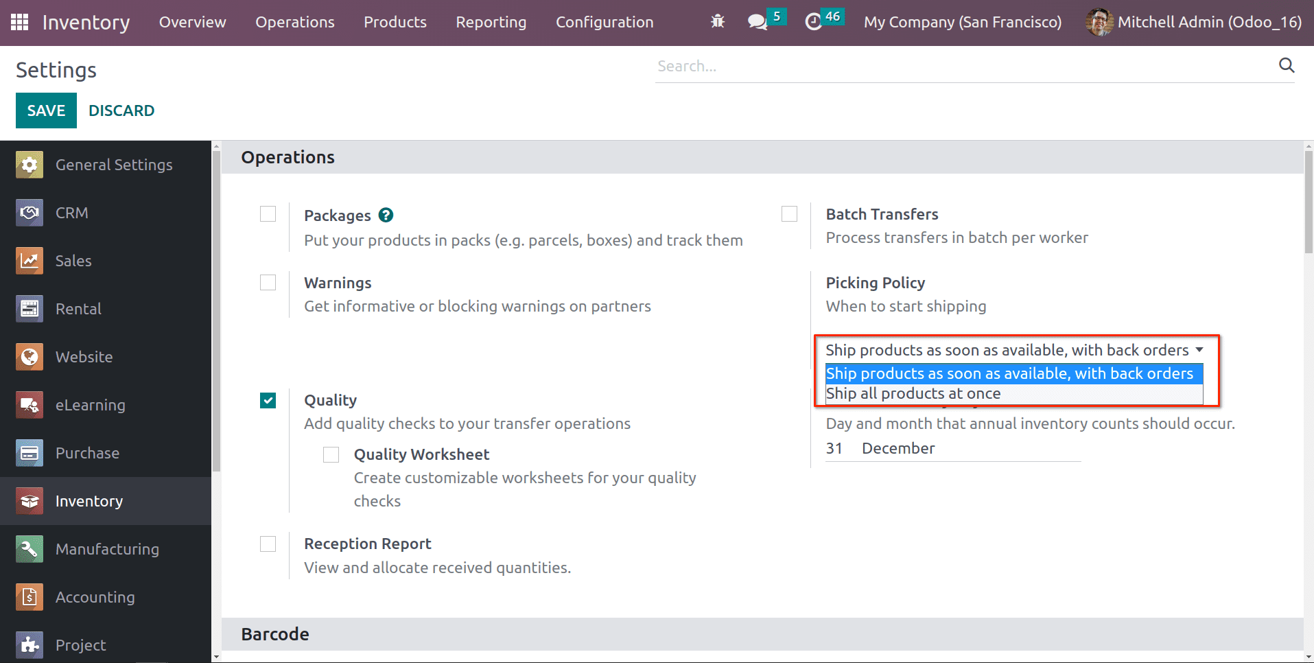 An Overview of Automatic Backorders Using Odoo 16 Inventory App