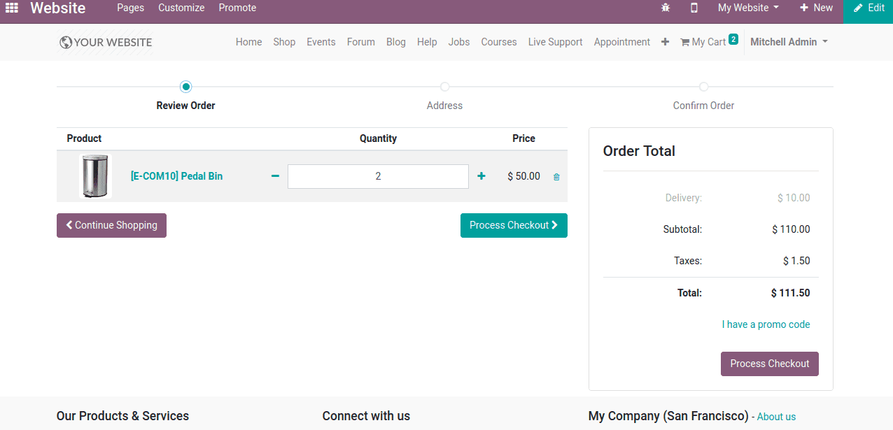 How to Setup a Delivery Method in Odoo 13