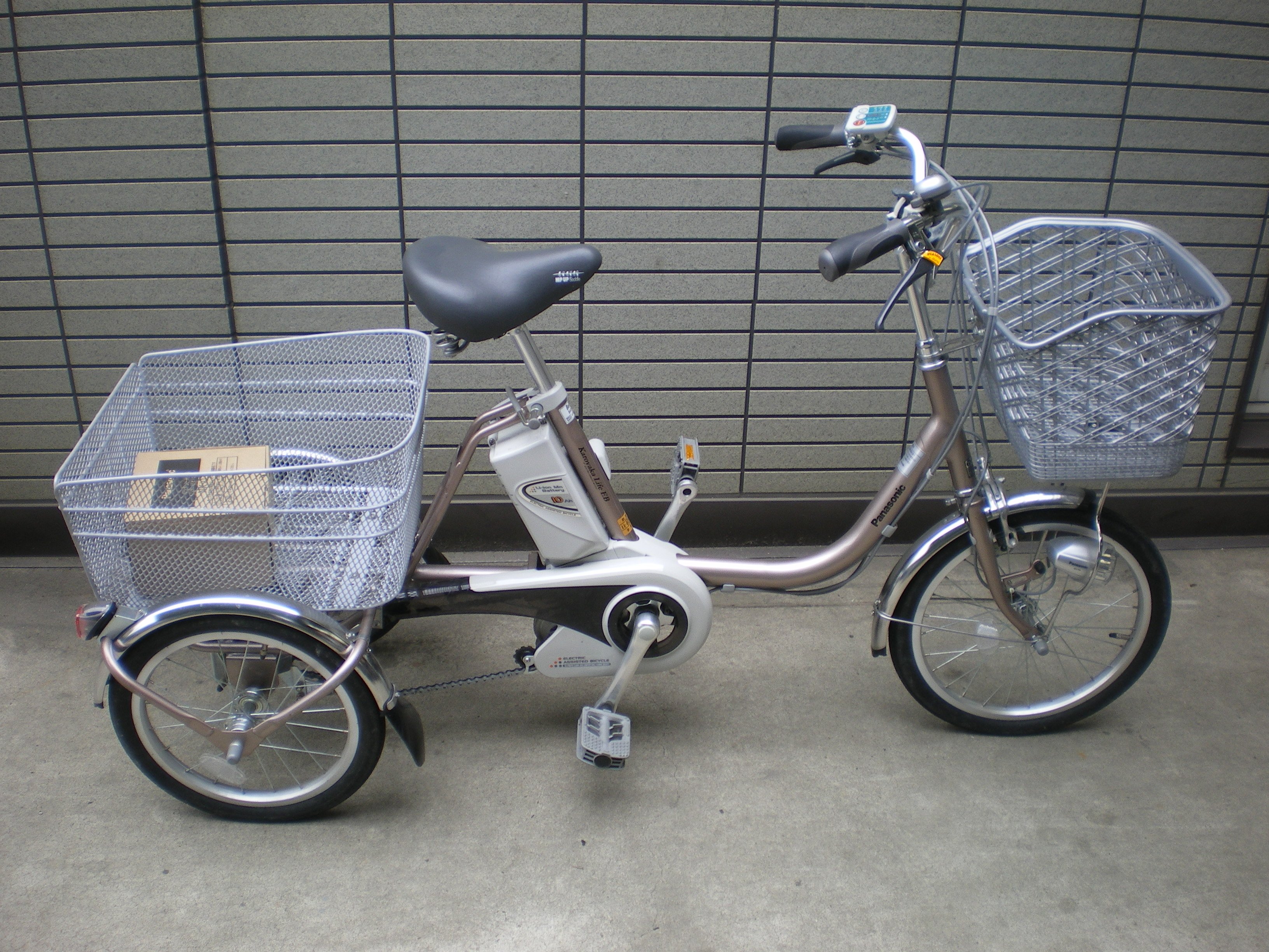 中古電動三輪車入荷 京都の中古自転車・新車販売 サイクルショップ エイリン