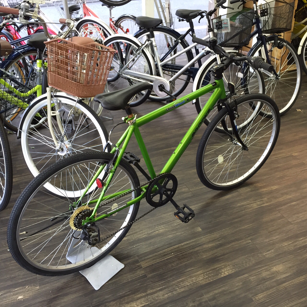 クロスバイク風中古自転車 京都の中古自転車・新車販売 サイクルショップ エイリン