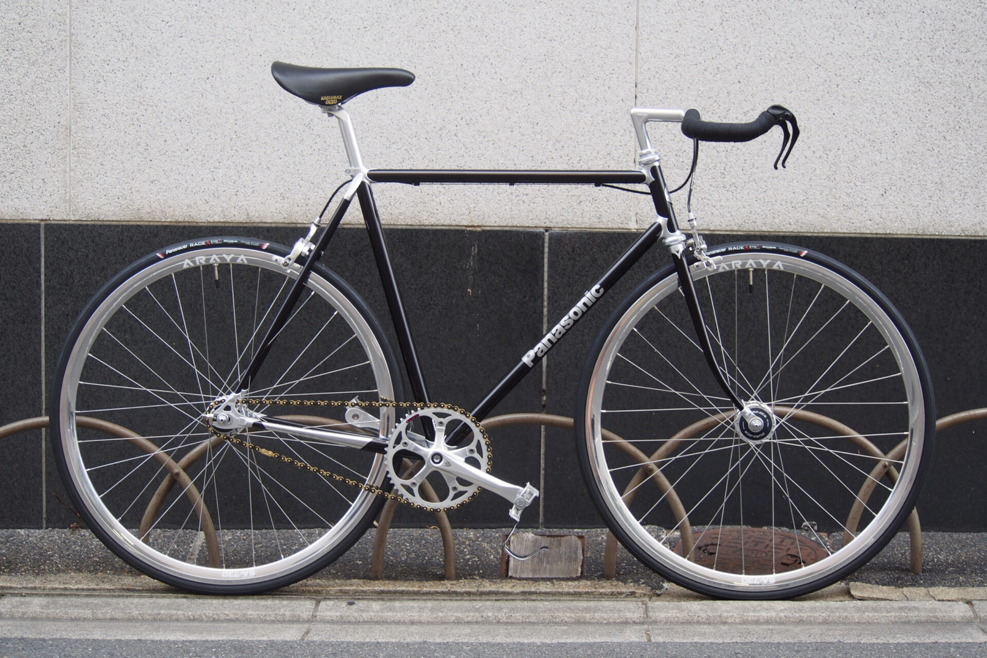 Panasonic Order / パナソニックオーダー フルオーダートラックフレームを完成車にさせていただきました！ 京都の中古自転車