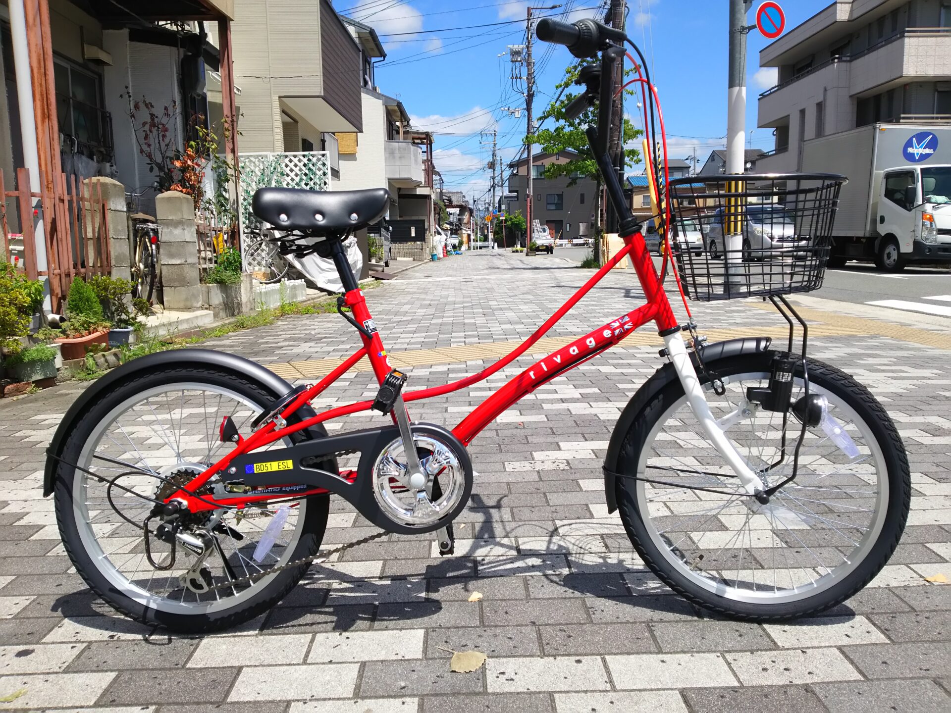見た目も可愛い小径車！WELBYCYCLE rivage（リバージュ） 京都の中古自転車・新車販売 サイクルショップ エイリン