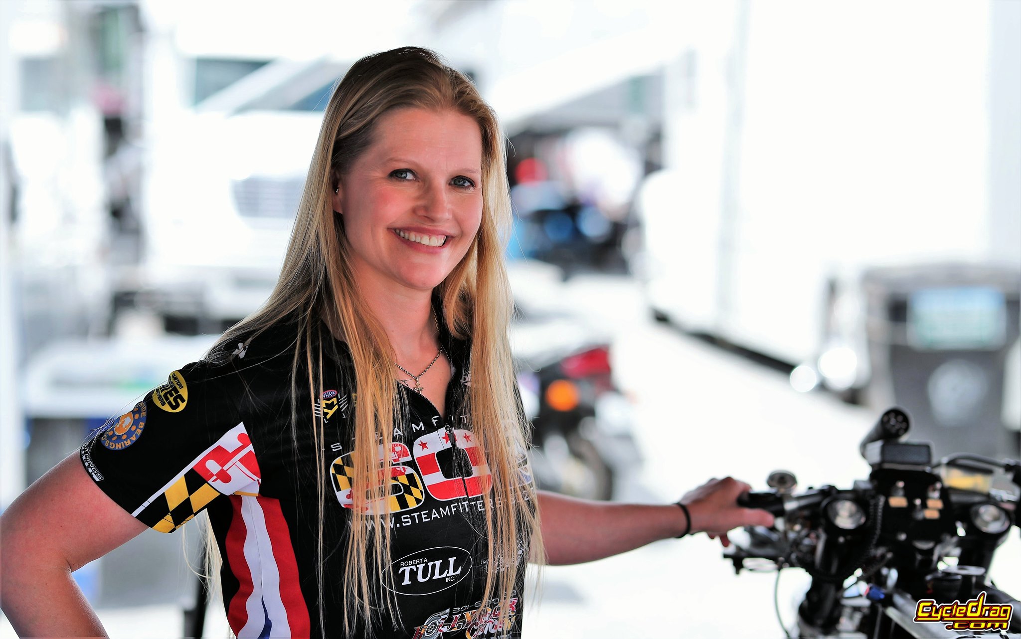 Pro Stock Motorcycle Racer Kelly Clontz Returns Home to Virginia