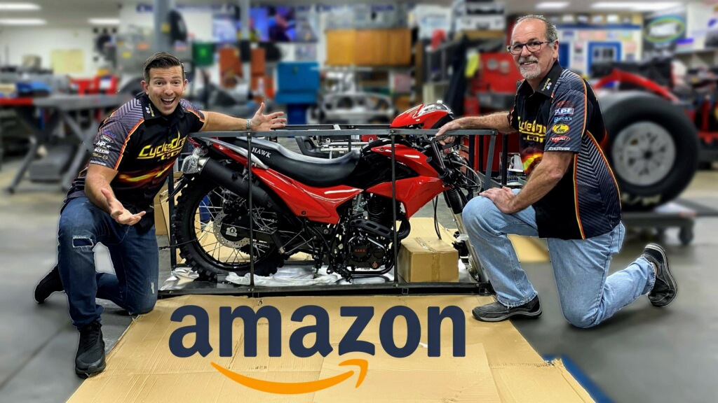 We Assemble and Review the Cheapest Bike on Amazon Drag Bike News