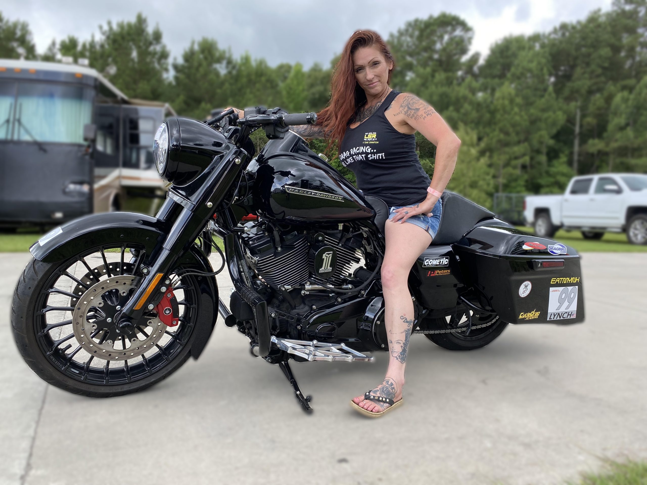 Fast Female Harley Racer Climbing the Ranks Drag Bike News