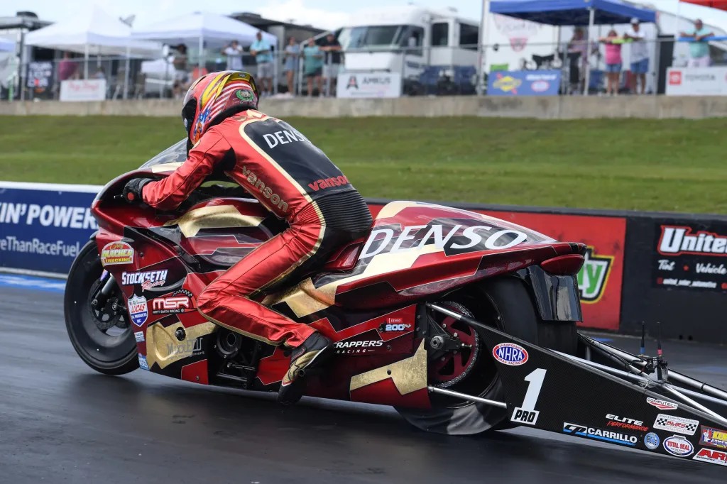 NHRA Draws Large TV Audience for Bristol Race Drag Bike News